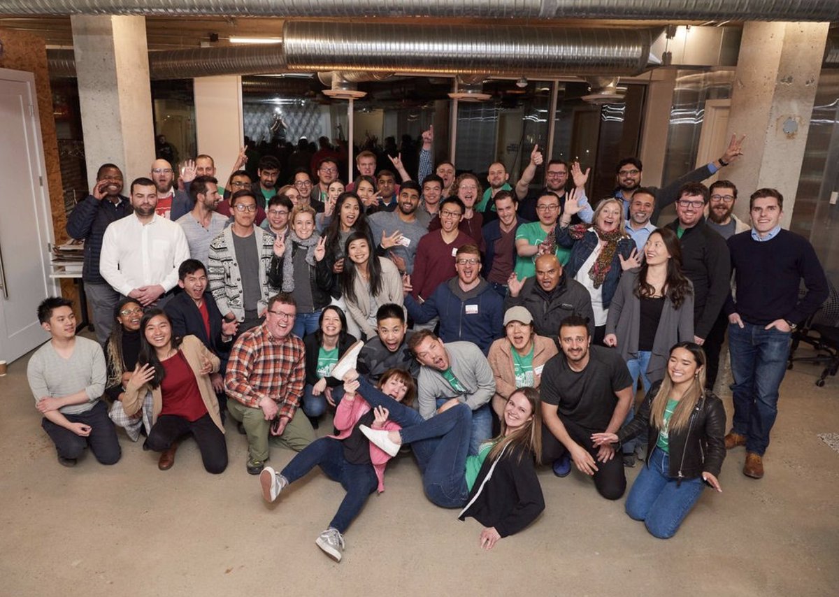StartupWeekend's tweet photo. .@startupcalgary came together on Friday night with nothing but ideas. 💡 They brought passion for solving problems & endless curiosity. They challenged each other & they challenged themselves. We are so proud of #SWYYC and all #StartupWeekend attendees each and every week! https://t.co/xtQfNPVpUg