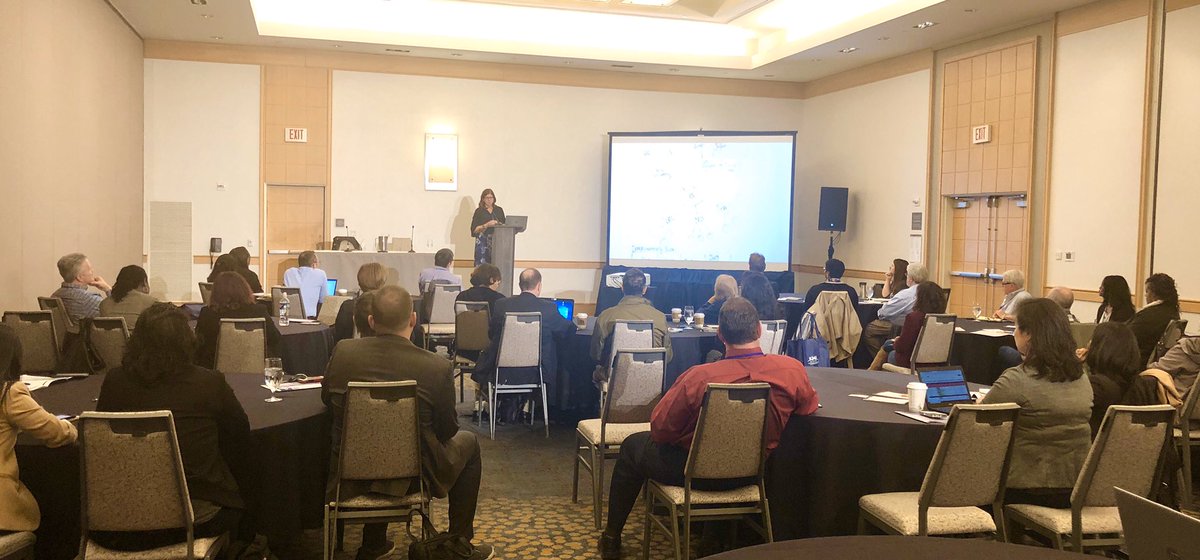 ZacharyWahl's tweet photo. Great talk from Laurie Gray of @rgp sharing their internal efforts to enhance #knowledgemanagement - - - better internal KM means better service to our clients. #kmshow https://t.co/pfWfsYBSFf
