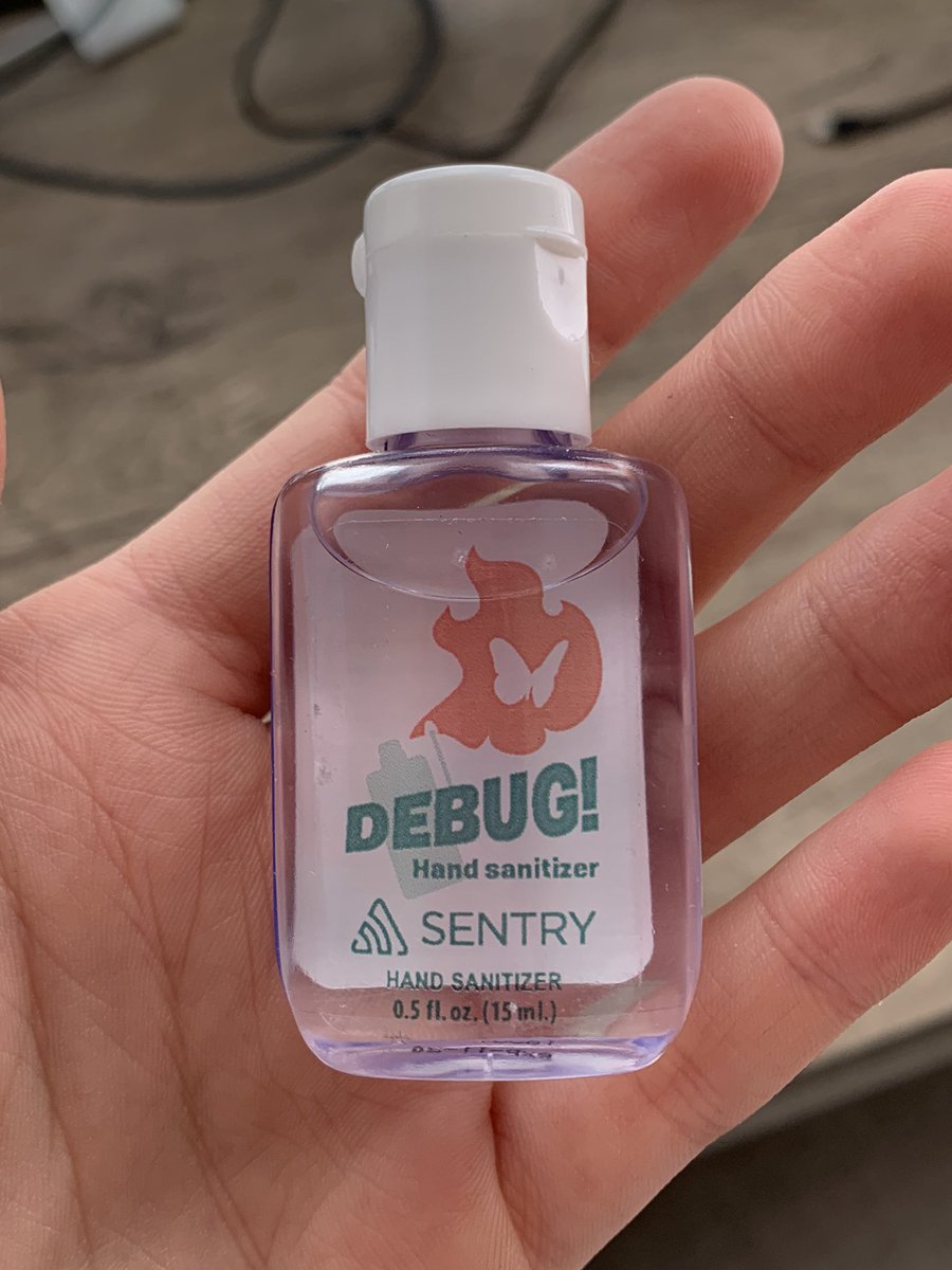 csvoss's tweet photo. Thanks @getsentry! Got this from you last summer; it’s been useful... https://t.co/Z0mFNdgFZZ
