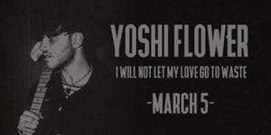 RT + follow to #win tickets to <a href="/y0shiflower/">Yoshi</a> at <a href="/theTroubadour/">Troubadour</a> on 3/5!