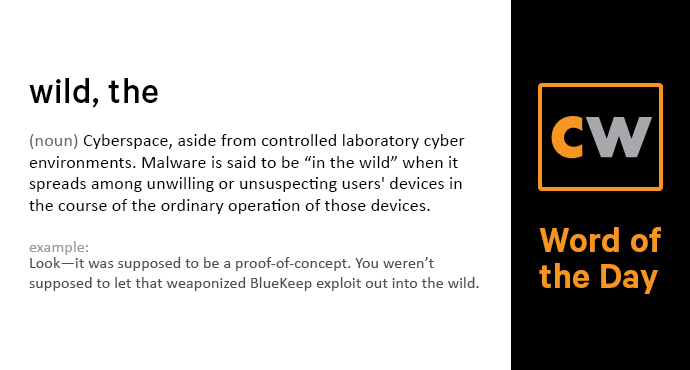 thecyberwire's tweet photo. “Look--it was supposed to be a proof-of-concept. You weren’t supposed to let that weaponized BlueKeep exploit out into #thewild.” #CWLearn https://t.co/N3Dr2qmwsk