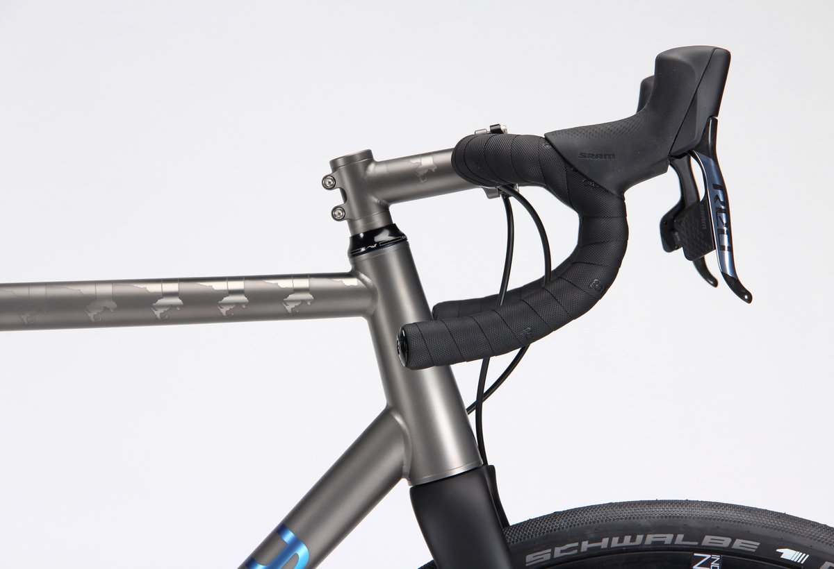 fireflybicycles's tweet photo. Is today a good day to share this MA/VT tessellation brushed-blasted fade? See more here: https://t.co/UxgVBl6ElI https://t.co/Z9Kdc39tZZ