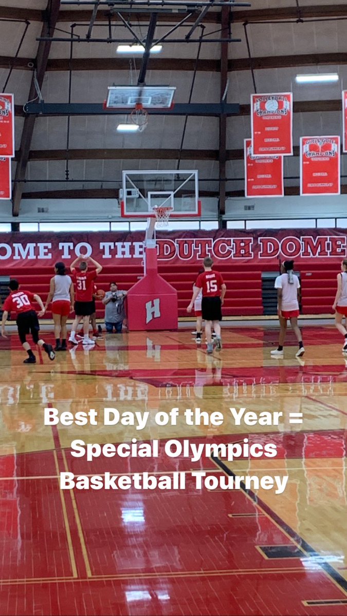 Best Day of the Year- Special Olympics Basketball  #BeNice #HPSProud