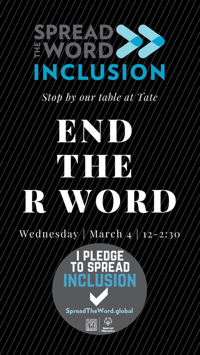 SOatUGA's tweet photo. join us in spreading the word of inclusion and #endtherword https://t.co/BNuZv6BOZf