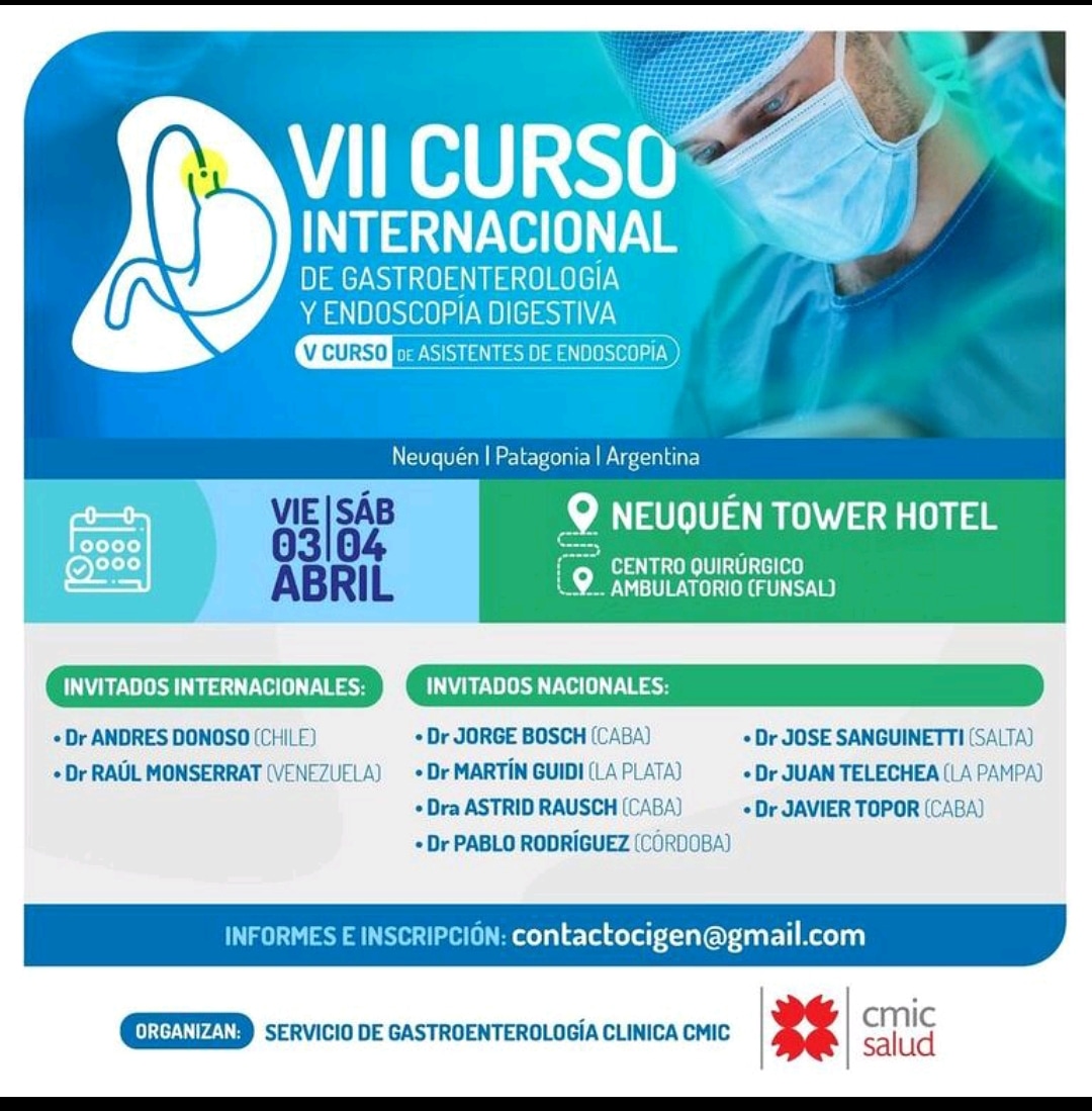 SuedUy's tweet photo. Estimado socio, la SUED otorga 2 becas exclusivas para sus socios para poder concurrir al VII° Curso de Actualización en Gastroenterología y Endoscopia Digestiva" que se realizará durante los días 3 y 4 de Abril del corriente año en la localidad del Neuquén, Patagonia - Argentina https://t.co/HyYoMrequp