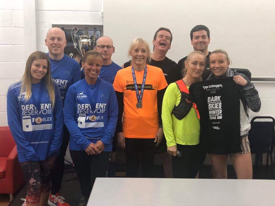 Some of the Teeshirts and bling collected by some of our fab Red Kite Runners at the weekend.
<a href="/KiturahJR/">Kiturah</a> &amp; @srenna64633 done the #DerwentReservoir10mile 
whilst <a href="/MarianneDodds/">redkiterunners admin</a> , <a href="/alexfiddes_RD/">Alex Fiddes</a> @northumbria_neu <a href="/LK3nn3dy/">Liam Kennedy</a> done the #DeurgarNightCrawler event.
Well done everyone.
