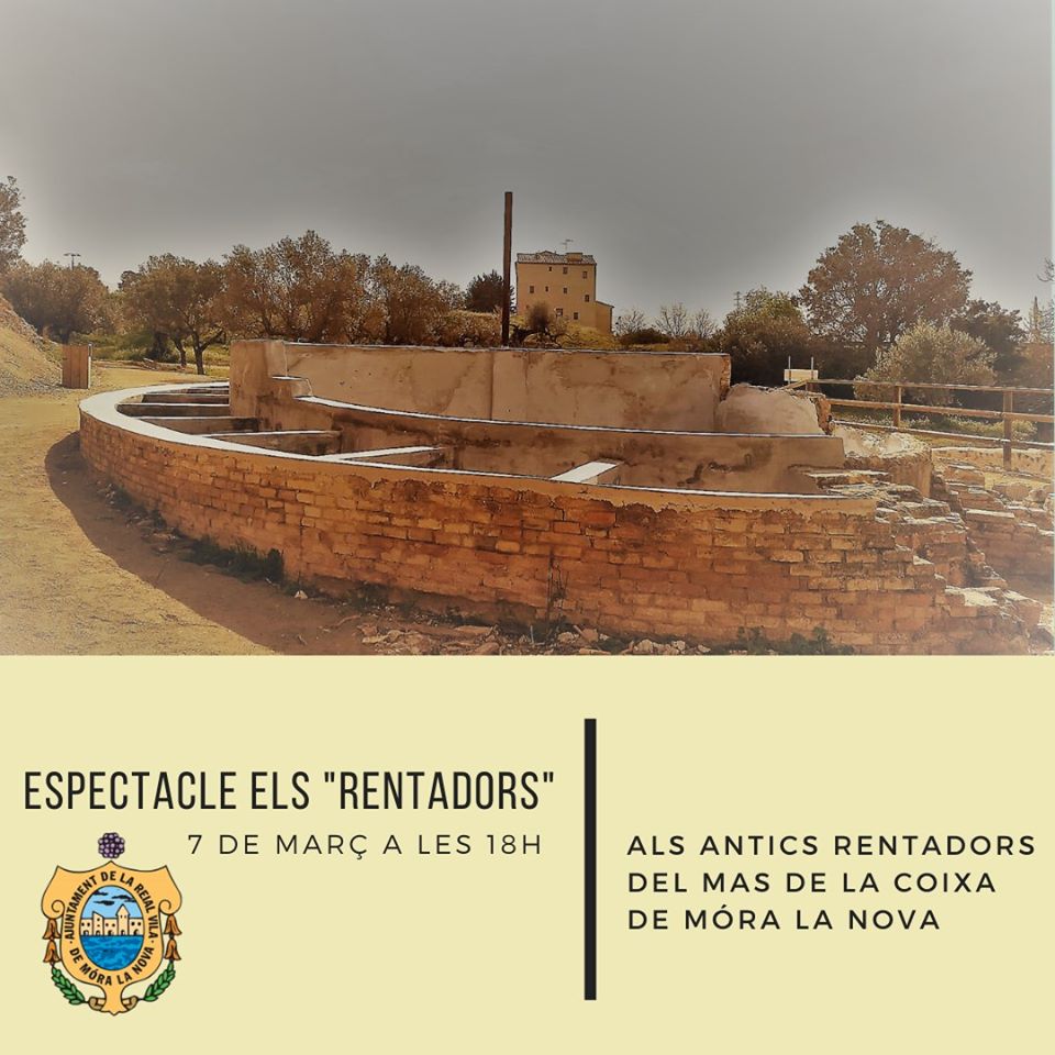 bibliomln's tweet photo. Dissabte 7 de març, actes amb motiu de la rehabilitació dels antics rentadors al Mas de la Coixa a Móra la Nova

A les 16h45m Vine a veure com rentaven la roba les nostres àvies. Activitat a càrrec d'ANS Educació.
A les 18h Espectacle "Els Rentadors" del Grup de Teatre l'Estació https://t.co/NM6Gie1Hvg