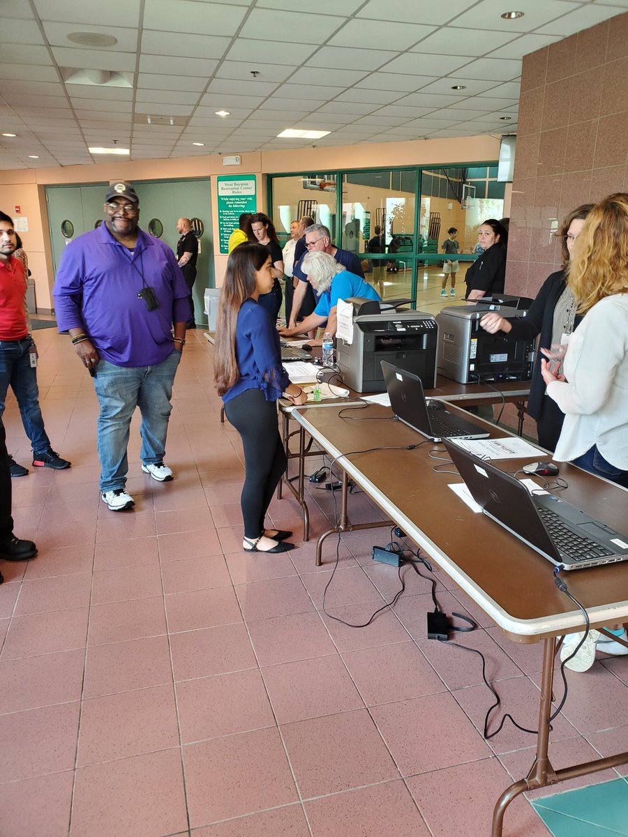 PBCOEM's tweet photo. Today staff from Palm Beach County Animal Care &amp; Control and various other Departments participated in a walk-through of the Pet Friendly Shelter in anticipation of the 2020 Atlantic Hurricane Season.  Make sure your plan includes a plan for your pets. @pbcgov https://t.co/dtieKR5PvU