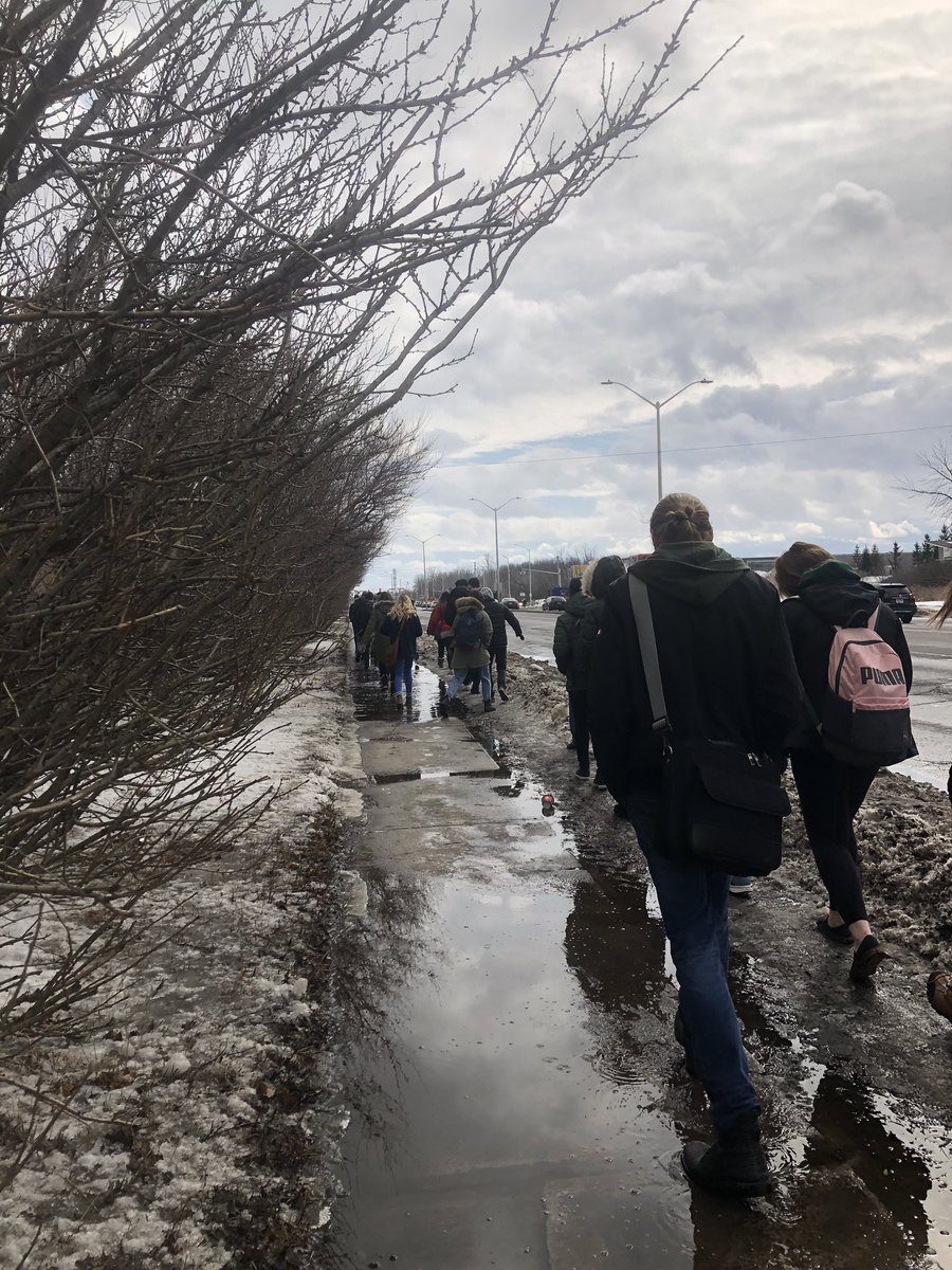 ChanellePinard's tweet photo. @Algonquinjourn are off to the City of Ottawa Archives to go back in time and learn about the city’s history. 
#ACJournalism #ottawaarchievestrip https://t.co/8LO1qkIQBE