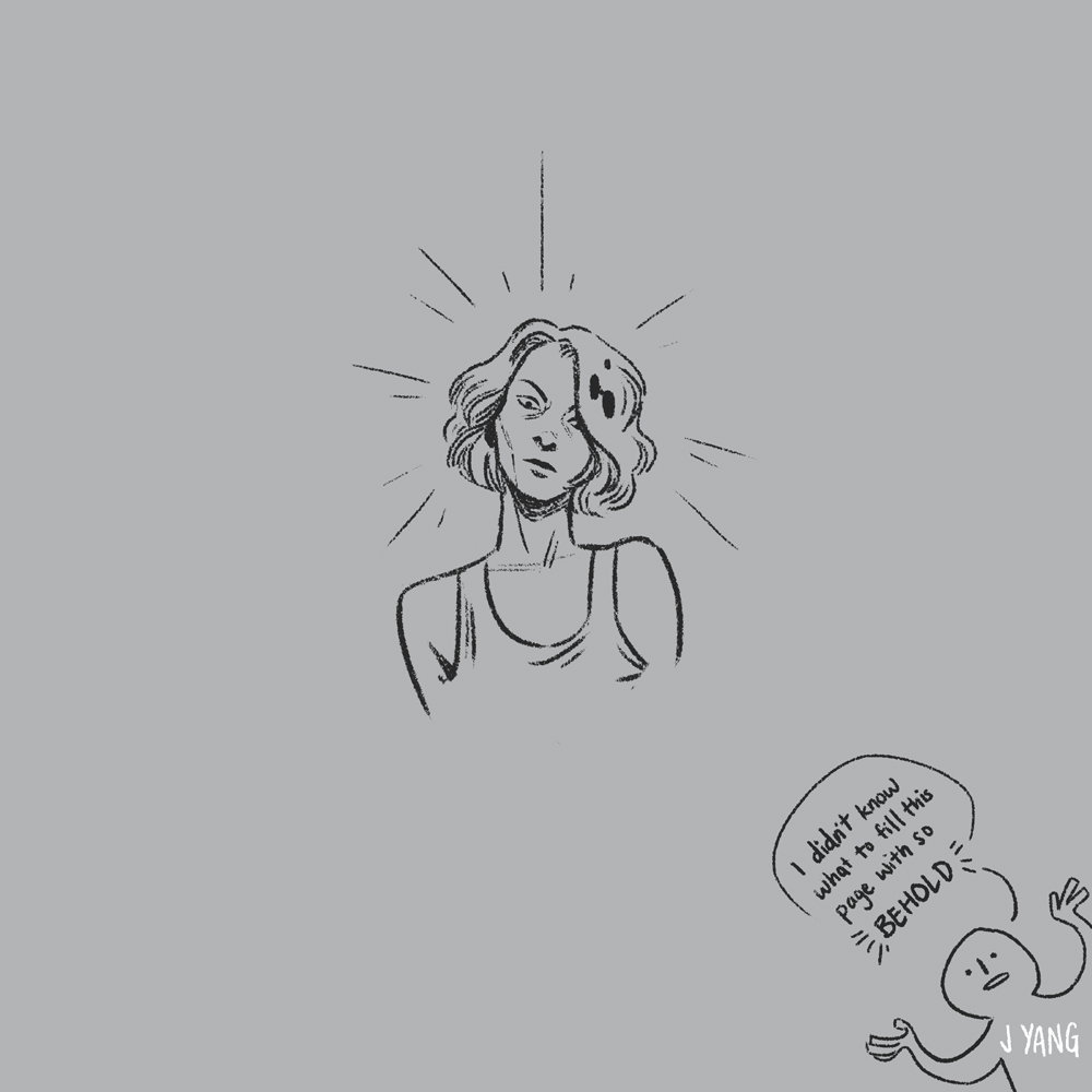 [8/?] Those few days I went apeshit over Lourdes Faberes (tbh that drawing is just the right proportion for a charm? maybe?) 