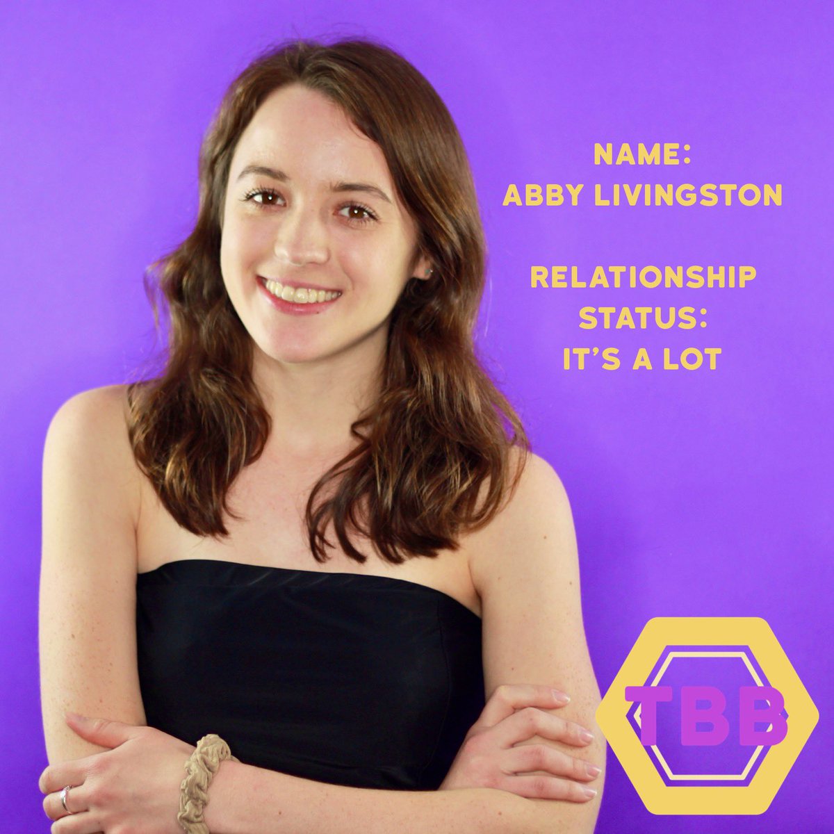 thebumblebumso1's tweet photo. Abby Livingston makes her Bumble Bums debut tomorrow! 🐝 #thebumblebums #bumble #tinder #okcupid #hinge #onlinedating #relationshipadvice #comedy #lol #datinghorrors #horrorstory #abbylivingston https://t.co/oJg3ORI3CH