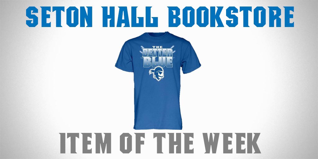 SHUAthletics's tweet photo. Pirate Fans! You can purchase our Item of the week on the concourse tonight behind section 18, or online to showcase #TheBetterBlue 
https://t.co/c8p5z3PpiE https://t.co/aswoygFOfi