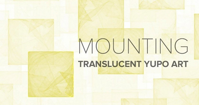 FrameDstnation's tweet image. Do you use YUPO paper for your art pieces? Check out our blog for suggestions on how to mount your artwork without damaging it. Read it for some new results from Joely. 👏 bit.ly/FD-Yupo-Art #FrameDestination