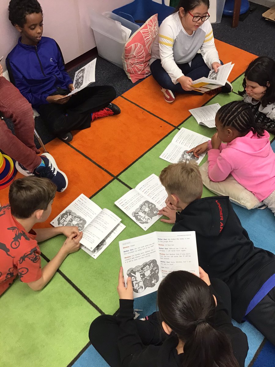 Loving readers theater! #readingrocks #HillcrestProud