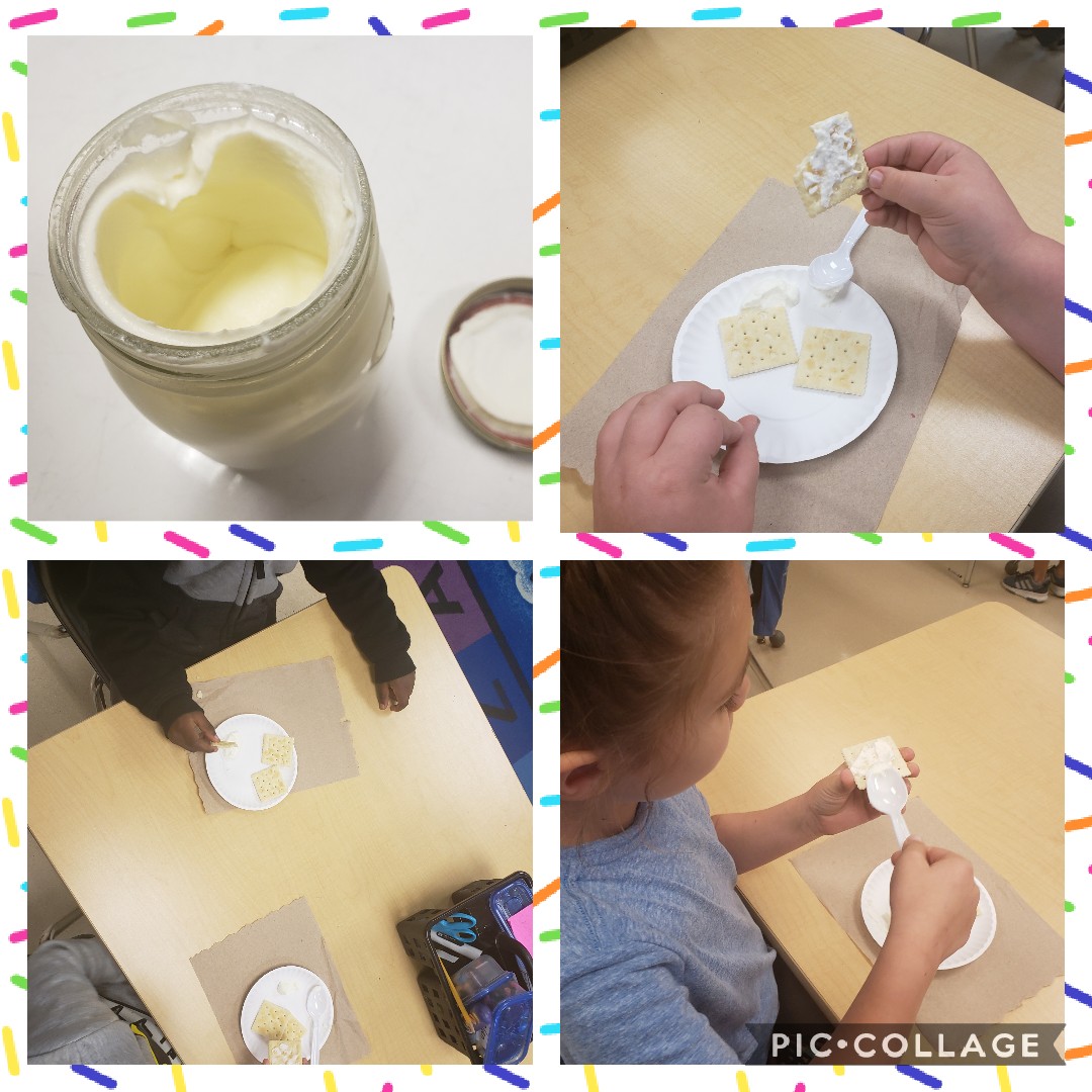 EspinosaSUG's tweet photo. What's the best activity to pair with The Butter Battle Book? @PLEgators we made butter!
#ButterSideUp
#ButterSideDown
#DrSeuss
@collierschools https://t.co/jyfDERmb83