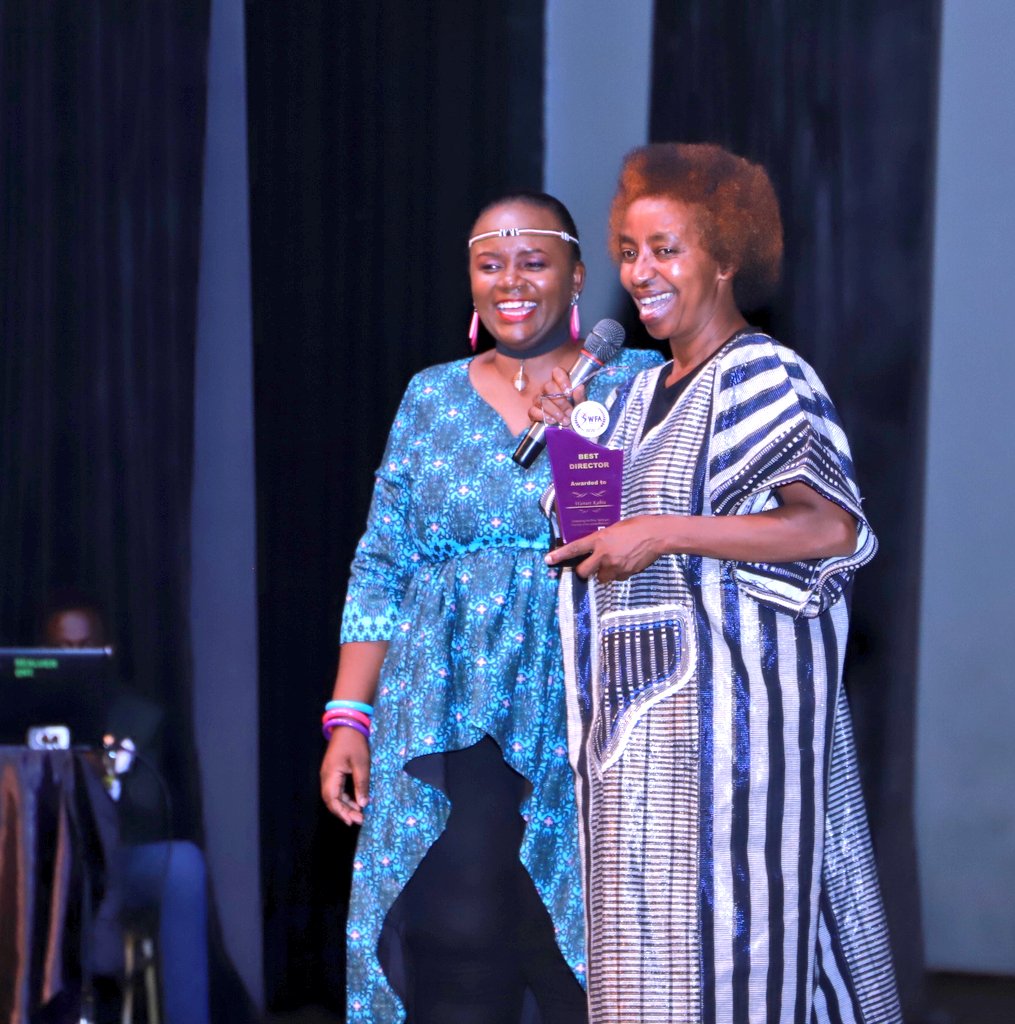 kenyafilmcomm's tweet photo. #WIFA2020 Winners:
Best Editor - Roselida Taabu
Best Scriptwriter - Natasha
Best Producer - Appie Matere
Best Director - @wanuri Kahiu
Best Actress - Brenda Wairimu https://t.co/pKnlnZr7EL