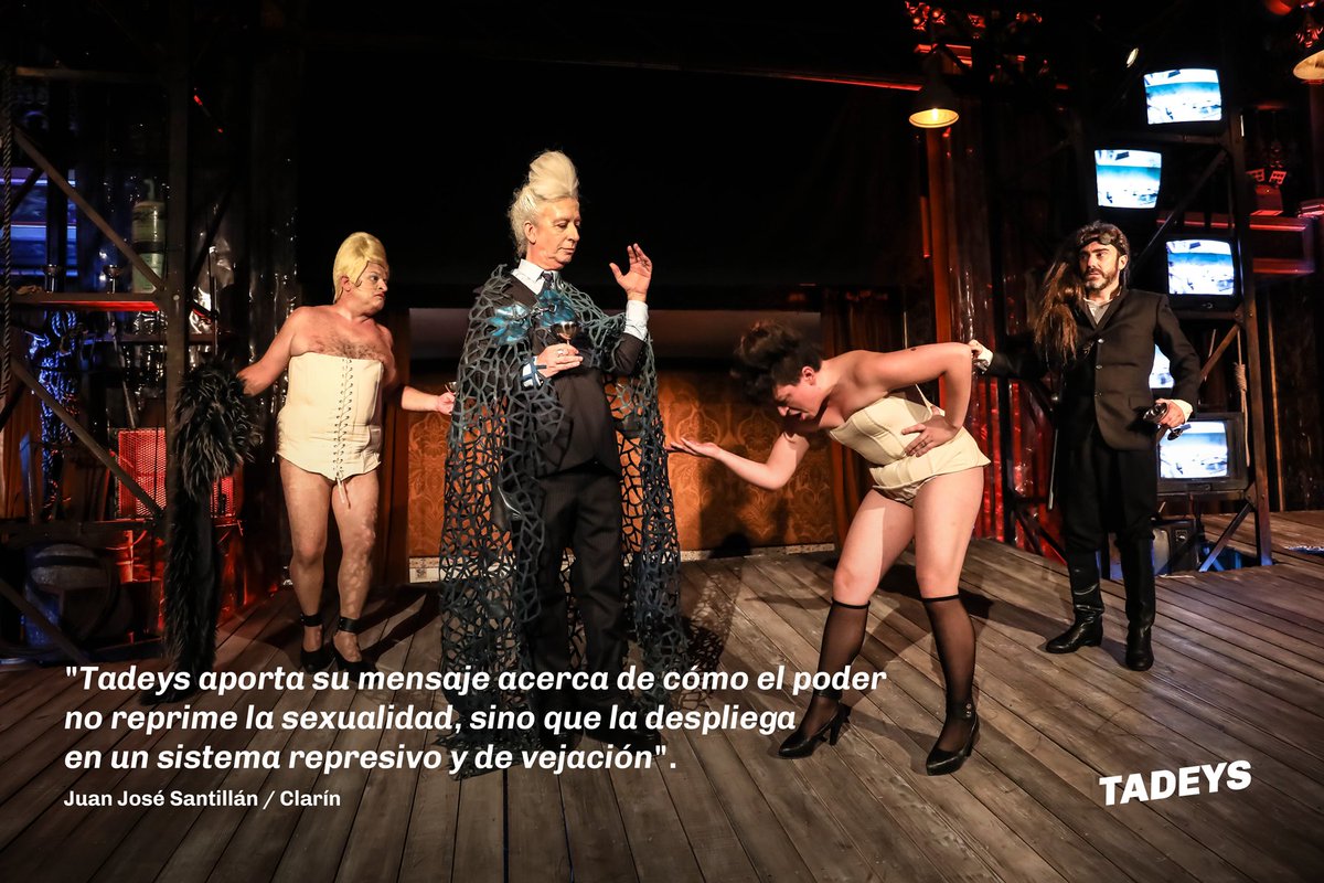 tncervantes's tweet photo. ¡ENTRADAS A LA VENTA! 🎫 Ya se encuentran disponibles las localidades para las funciones del 19 de marzo al 5 de abril de #Tadeys en https://t.co/fS3aplKvwn

Recuerden que siempre dejamos un remanente de entradas en la boletería del Teatro (Libertad 815) para la compra presencial https://t.co/5HRtWvi6ZI