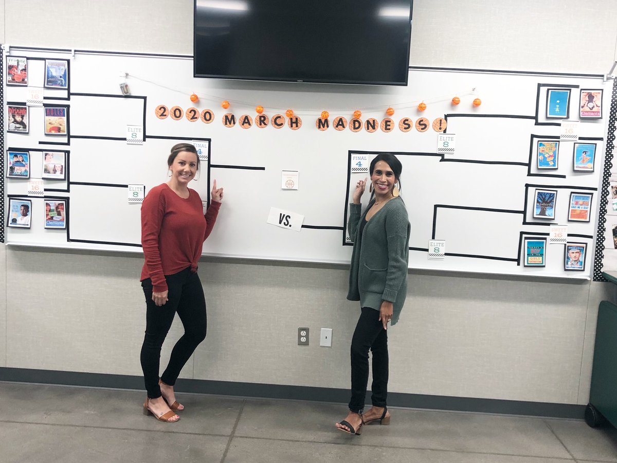 March Madnesss Book Challenge starts today in 5th grade! Let the reading madness begin! @kbauer830 #DentonDragonsVisalia