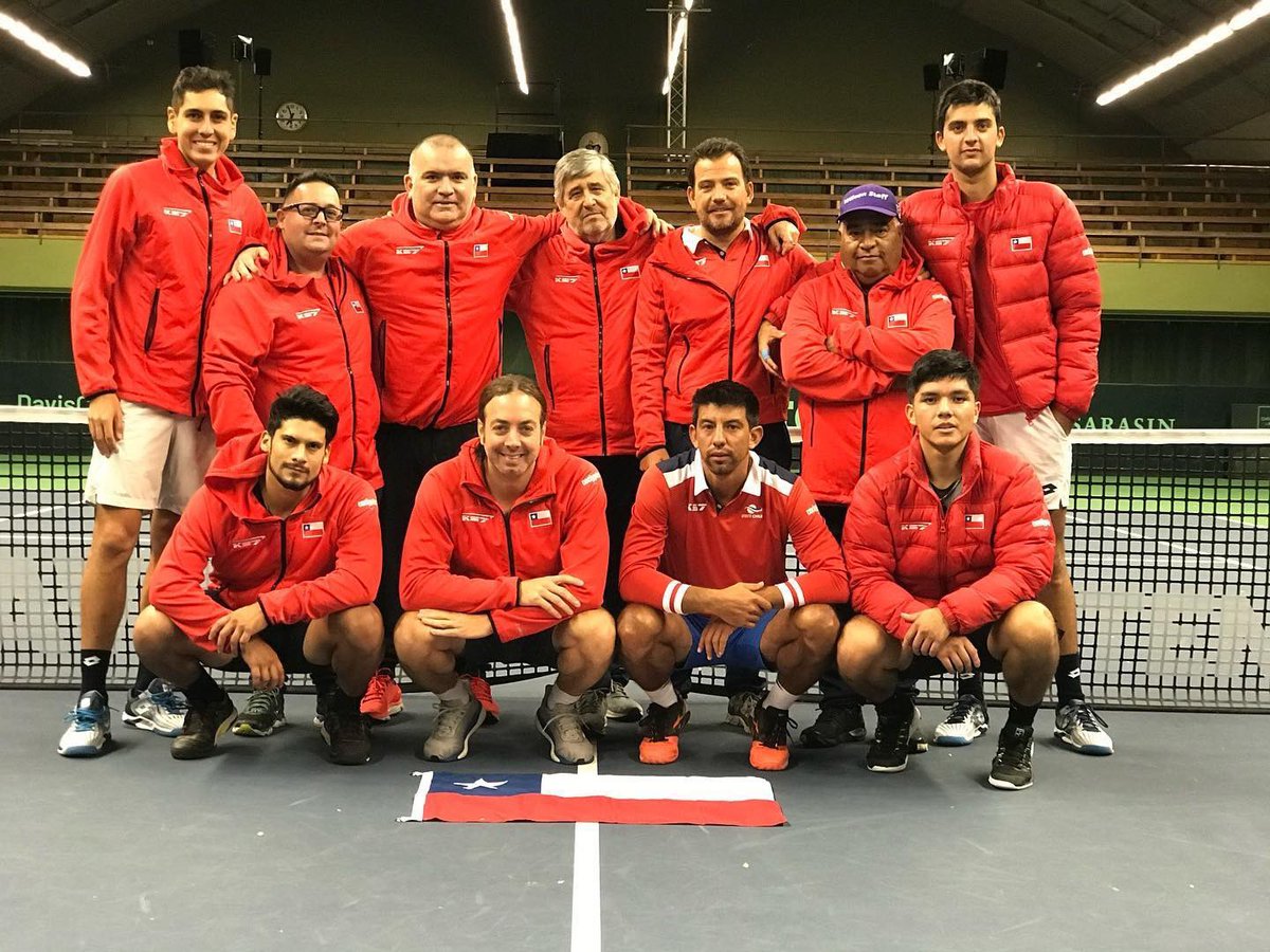 massunico's tweet photo. 🇨🇱❤️ #DavisCup #Team 💪 https://t.co/S3672Uixqg
