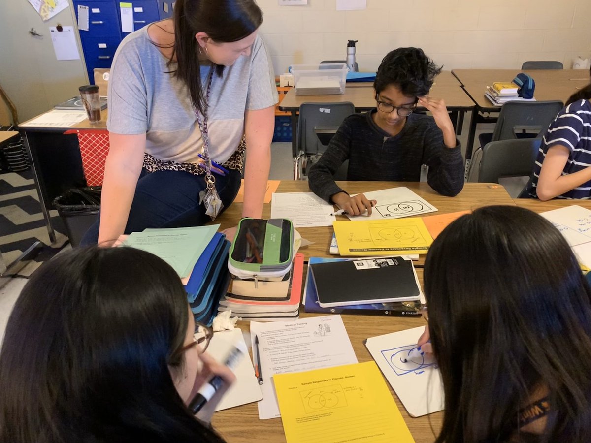 SMcGrath2's tweet photo. Had a great morning visiting Winburn Middle and working with Ms. Earnheart and Ms. Williams and a wonderful group of students! #FAL #MathDesignCollaborative #representingprobabilities @nfeese @debbiewwaggoner https://t.co/9ZCAaIQHRh