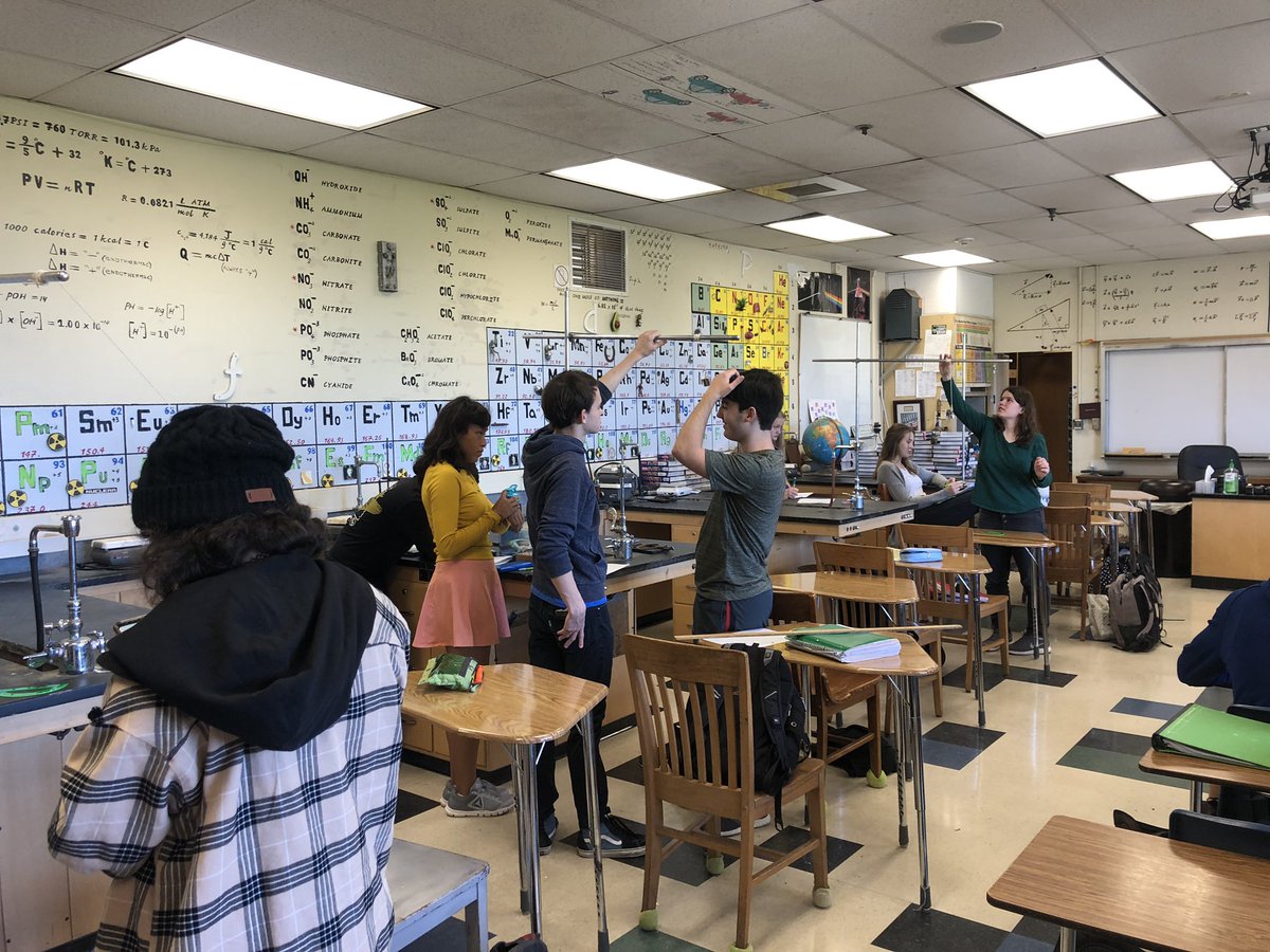 mrskclovis's tweet photo. Had the opportunity to sub for a Physics class today... good thing these Science Panthers know what they’re doing! Just another testament to our great teachers and student! #LearningFromStudents #LabActivity #SubstituteAdmin #HistoryMajor https://t.co/0wdvtQfmkI