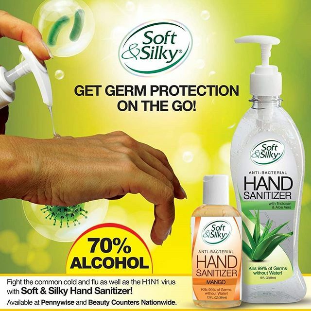 LangstonRoach's tweet photo. #SoftAndSilky hand sanitizers contain 70% alcohol. #ProtectYourself #GermProtectionOnTheGo https://t.co/jvpoBXRJsQ https://t.co/85poYYQnq7