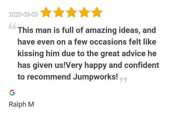 PreciseImpactUK's tweet photo. New 5.0-star Review: "This man is full of amazing ideas, and have even on a few occasions felt like kissing him... https://t.co/G2LxpcAQVs