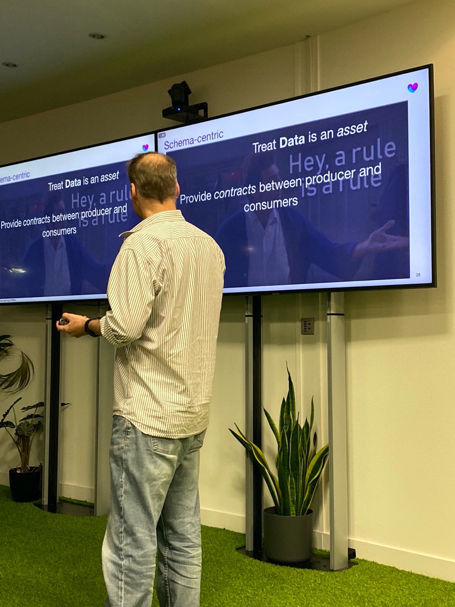 rmoff's tweet photo. @richardanoble @FraNobilia @babylonhealth Data is an asset, treat it with appropriate respect :) #KafkaMeetup https://t.co/PJ2JUHyare