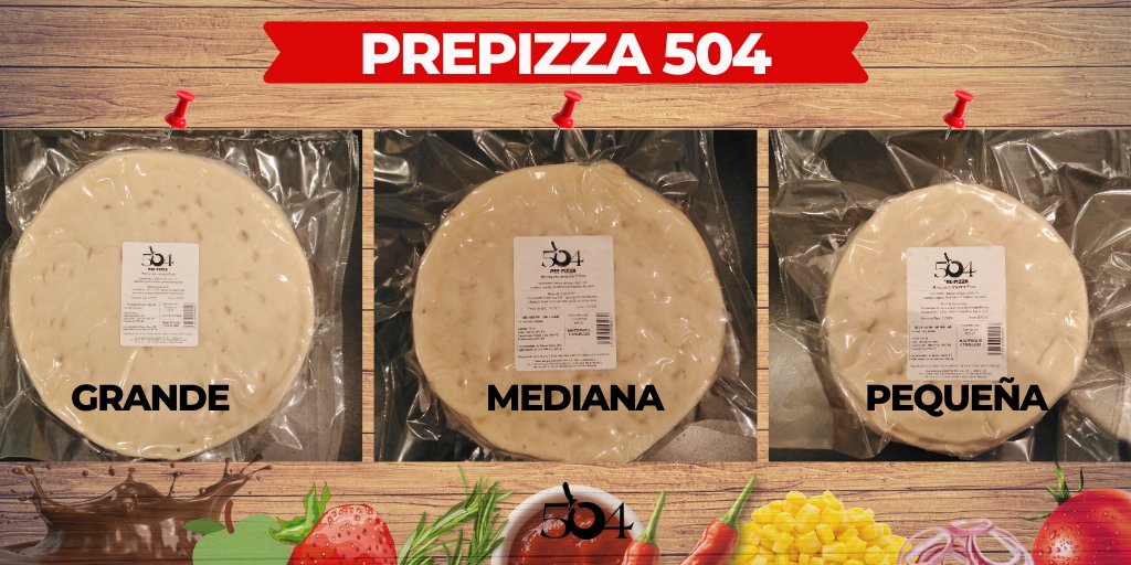 prepizza504's tweet photo. Saludos apreciados #Pizzalovers. Te presentamos nuestros tres tamaños 🍕🍕🍕
#prepizza
#baseparapizza https://t.co/STxXFzXZ8o