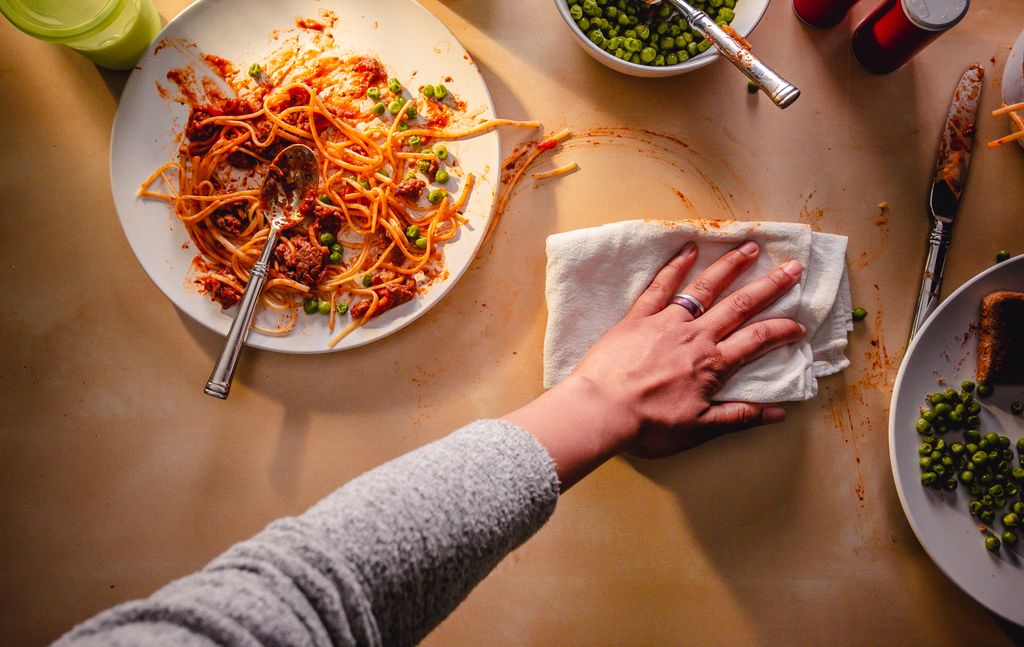 We'll take this original metallic purple and bone white stackable combo—peas and thank you ☺️.