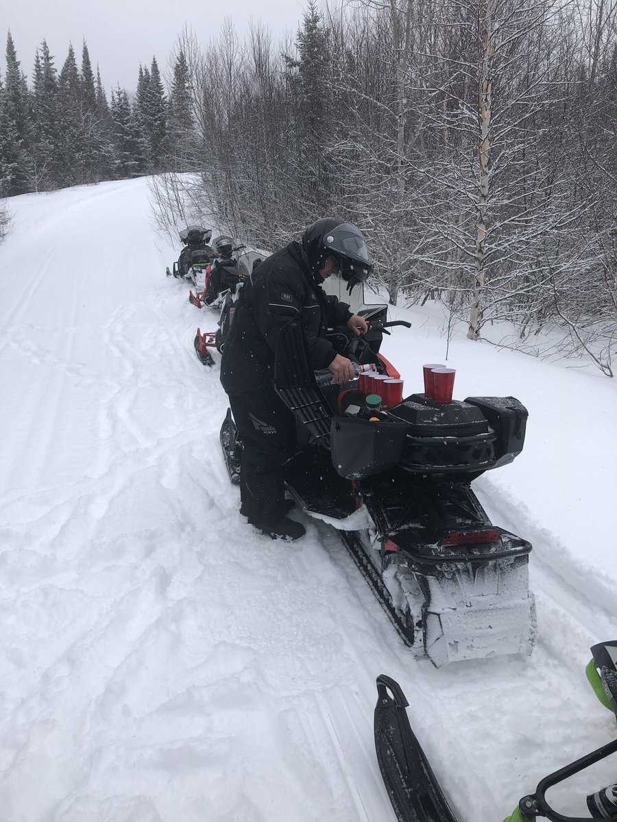 melady51's tweet photo. Buckwheat getting things ready somewhere between Wawa and Hearst! Great trails! https://t.co/rlbhyGJ52Z