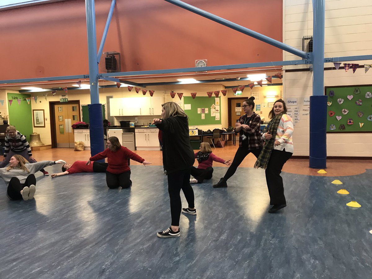 sylvia_cranston's tweet photo. Lots of fun and learning at the Physical Literacy session for Montrose and Brechin Early Years Practitioners @AndoverSchool. Looking forward to the final session on Tuesday 17 th March. @SchoolAngus @FLoudoun @Tayside_CYPOT #coremovement #movementconcepts https://t.co/00ObwgmA4b