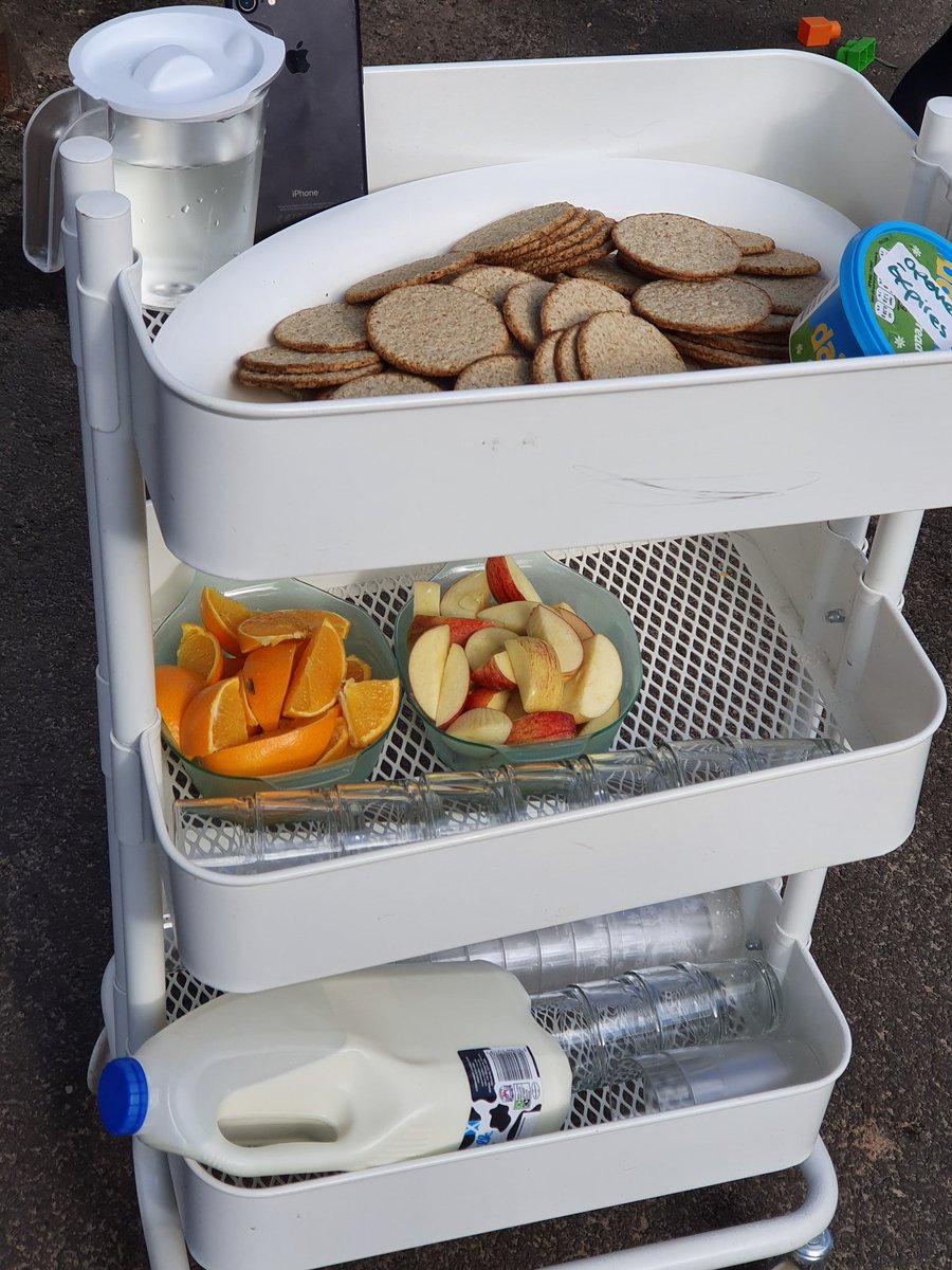GorebridgeEarly's tweet photo. When it's such a a nice day you have snack outside and Mrs Binnie comes to join us too.
Serving themselves and washing dishes all happening, as they would inside.
#WhatABeautifulDay
#IsSpringOnTheWay
#SocialSnack
#PartOfTheSchool
@MidEarly
@MidEYLCOL https://t.co/TRRJOtTCSk