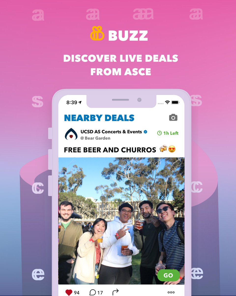 We've partnered with <a href="/deals_buzz/">Buzz - Buy and Support Local in Time of Need</a>! discover free food, campus deals, mini-gatherings or even remote activities through engaging videos on Buzz! Download on the app store today 🙂