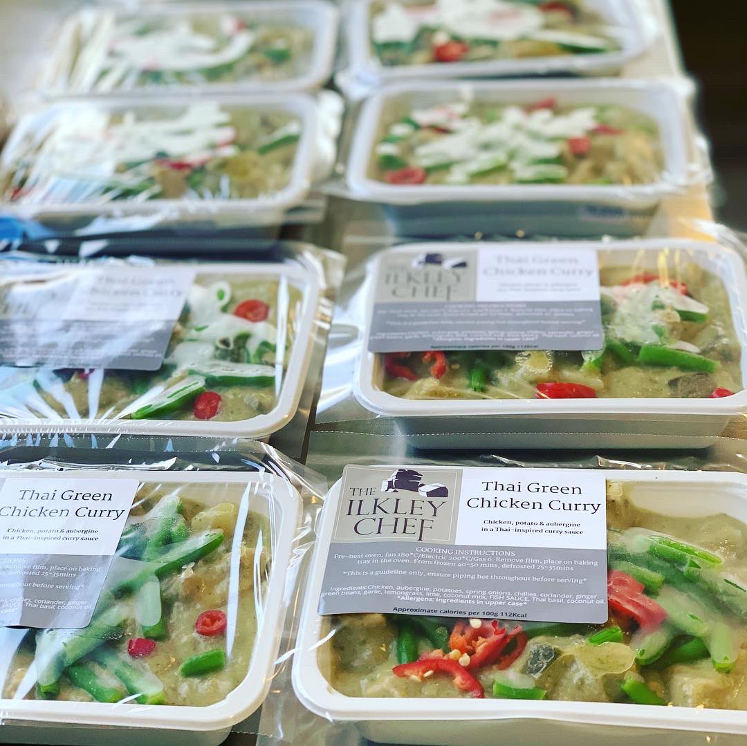 Just finished a batch of Thai Green Chicken Curry, It’s full of flavor and perfect for a weeknight dinner. 💚 
#Ilkley #burley #menston #addingham   Website ~ theilkleychef.co.uk