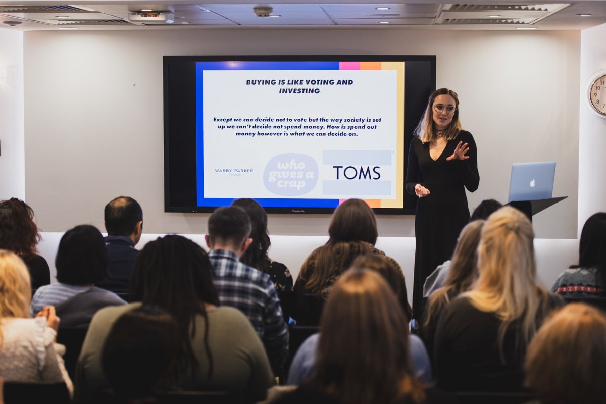 emc_uk's tweet photo. Great to have Alex from #LookingforHeroes speaking at our Lunch and Learn today! Alex talked about her new #PowerCollection and making clothing in a meaningful way! #Fashion #Sustainability #LunchandLearn https://t.co/dmK8pMvHvr