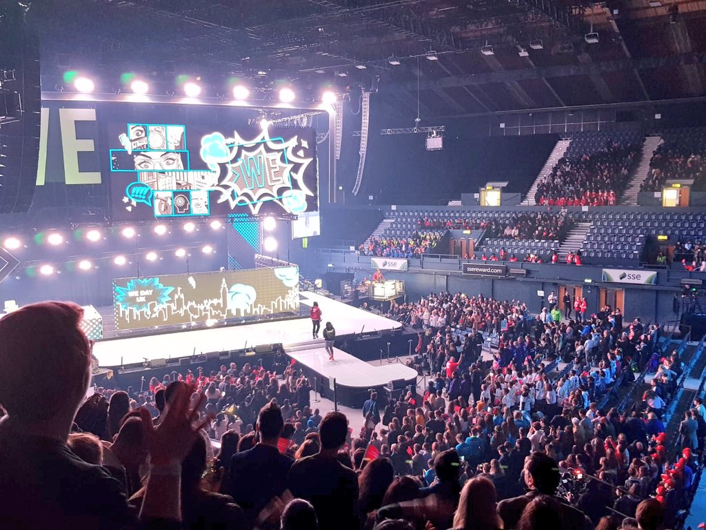 HavelockPrimary's tweet photo. Year 6 children went to and celebrated #WeDay #WeDayMovement today. They had a fantastic time being change makers https://t.co/T8QlGrEnnQ