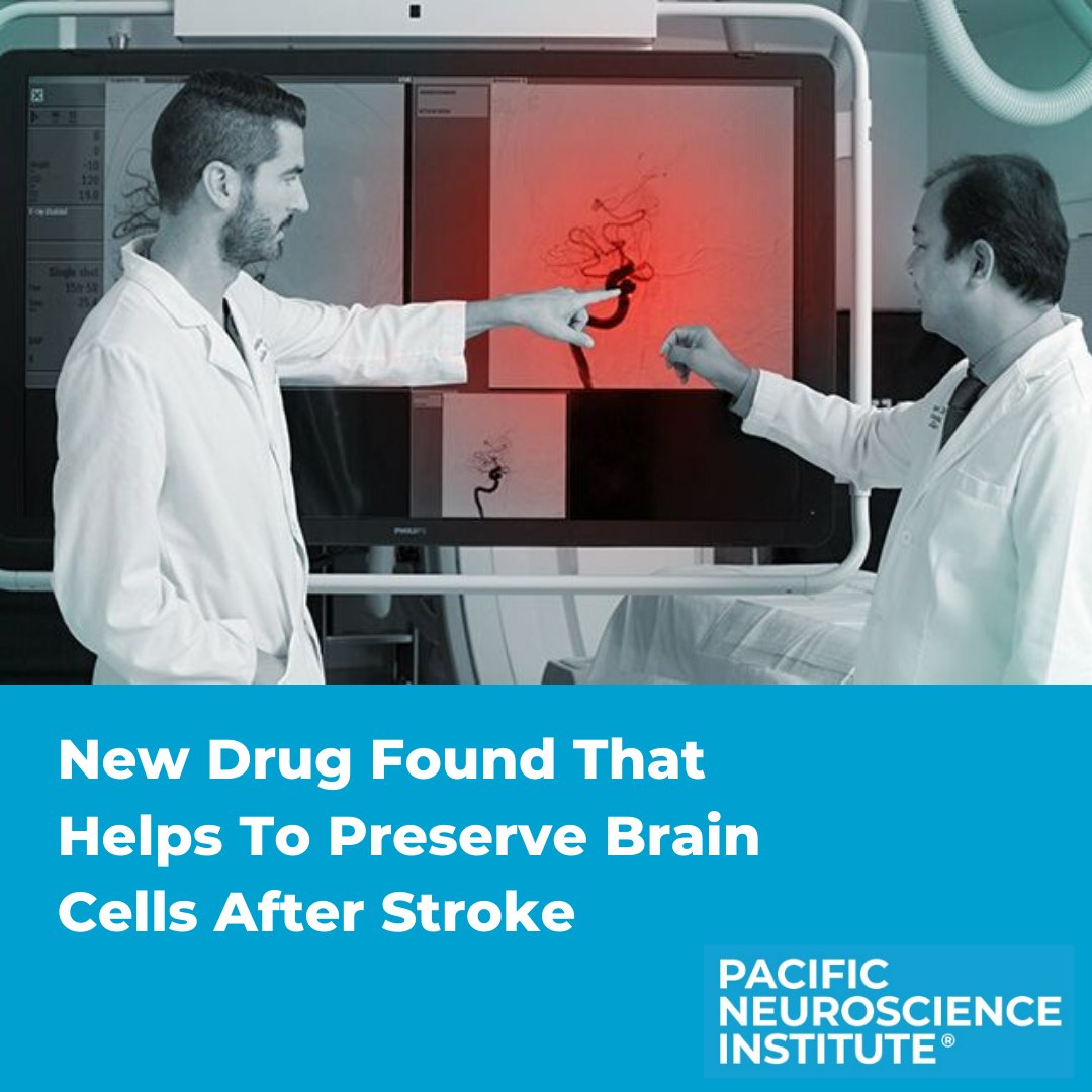 PacificNeuroPNI's tweet photo. New research shows that a new drug helps to preserve brain cells for a time after stroke.
Read more about this discovery in our latest blog post here: https://t.co/cjHN50WYC3
#ThinkPNI #Neurology https://t.co/OBwRt3EJoX