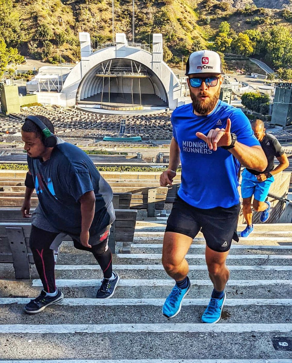 mycrew's tweet photo. 8am every Saturday at the #HollywoodBowl Saturday Stairs takes over for a FREE grueling stairs &amp; hills workout with body weight exercises. 💪🏼 Thank you for the awesome snaps you uploaded to the myCrew app - keep ‘em coming! ⚡️

Sign up via https://t.co/04Eq5ZNKWT. 👆🏻 https://t.co/AqBTUVMvuu