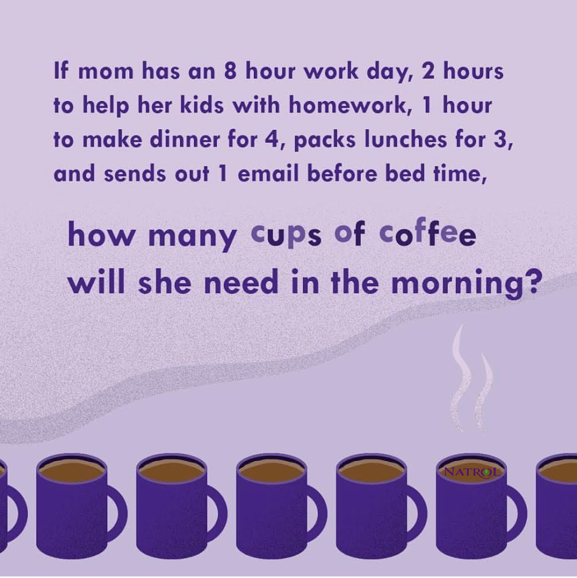natrol's tweet photo. Just ONE, because this mom used Natrol Melatonin to ensure she got a well-rested night's sleep.
#LookOnTheLightSide #NatrolNights #Natrol #NatrolMelatonin #SpringForward2020 https://t.co/SQfB2wdEkb