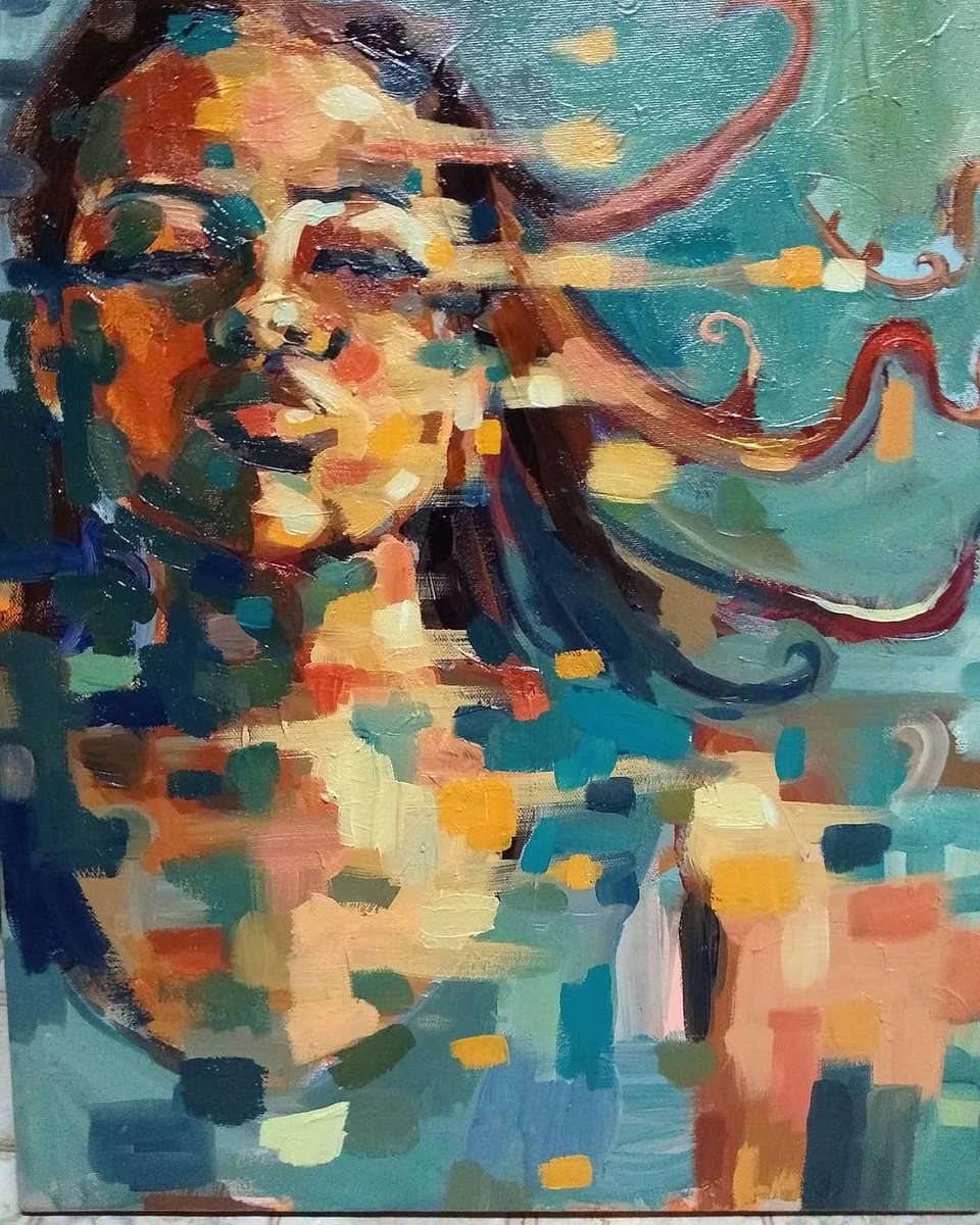 truuartteam's tweet photo. T O D A Y S Feature | An artist like us trying to figure out the world through her masterpieces @chiralmarie

Pieces of my abundant reflections spread out to free me 🕳️
Focus on my fragmented puzzle of who I am meant to be 🌗
#feature #fragment #focus #reflection #truuartteam https://t.co/1jtunXsMa9
