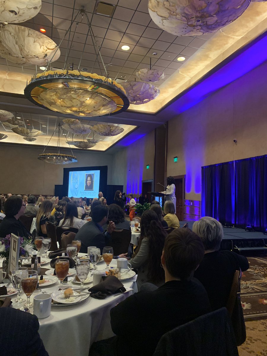 PadenWilcox's tweet photo. Literally moved to tears by the power of the beautiful and talented women in our community. Congrats Ashley and Francine. Honored to know both of these incredible people. #Athena2020 https://t.co/2K71B2R2TA