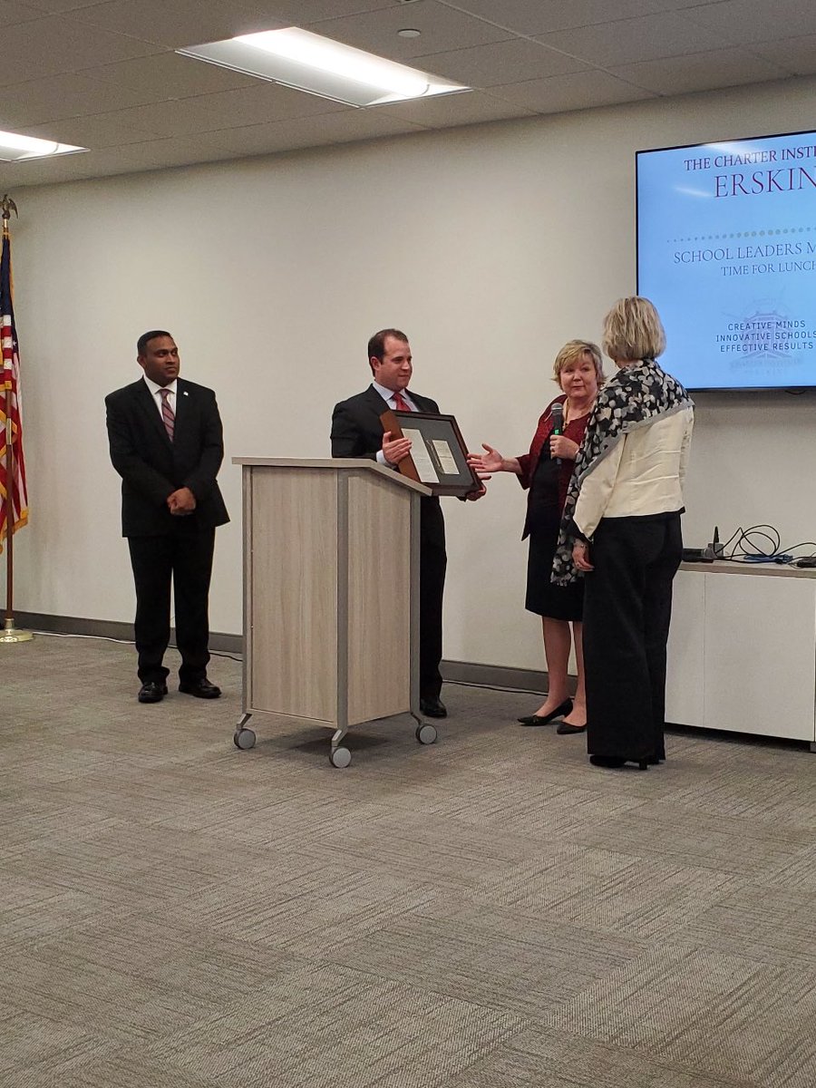 KarenWicks6's tweet photo. RLOA honored by Charter Institute at Erskine and Representative Shannon Erickson with congratulatory gift from Governor McMaster regarding our new campus! https://t.co/ZRH6A6Yq4G