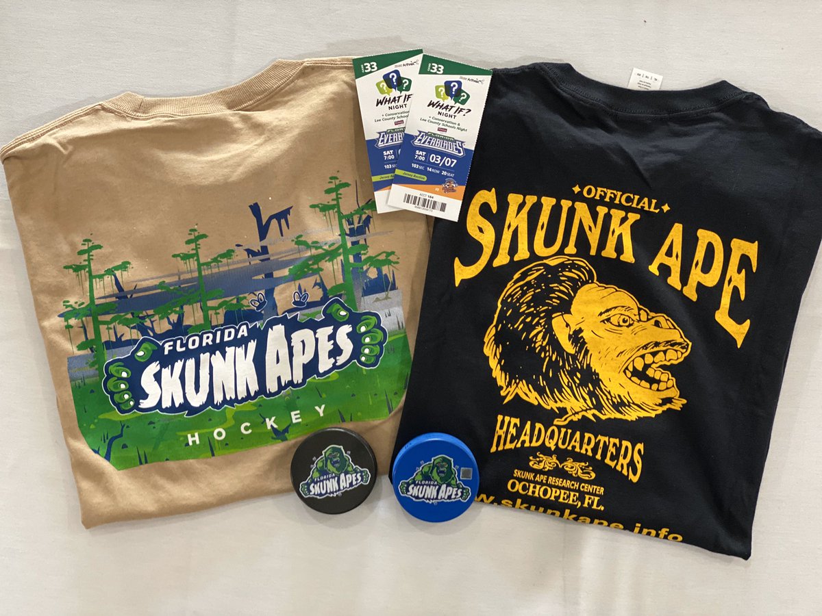 ‼️CONTEST TIME‼️
Win this Skunk Ape Prize Pack! 
All you have to do is retweet this post and we will pick a winner in 24hrs! 
#ScoreSomeFun | #SkunkApe