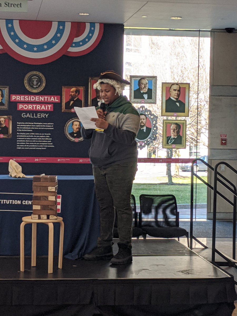 ZoudehB's tweet photo. Great day at the @ConstitutionCtr in Philadelphia. Thank you @basdjacksilva and @FoundationBASD for this awesome experience for @BASDBroughalCS students! @MrsBrittReese @SobrinskiMrs thank you for organizing! #BASDencourage #BASDpower #educationalfieldtrips #memorableexperiences https://t.co/RjqbpL2dgC