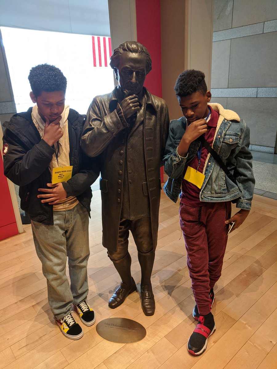 ZoudehB's tweet photo. Great day at the @ConstitutionCtr in Philadelphia. Thank you @basdjacksilva and @FoundationBASD for this awesome experience for @BASDBroughalCS students! @MrsBrittReese @SobrinskiMrs thank you for organizing! #BASDencourage #BASDpower #educationalfieldtrips #memorableexperiences https://t.co/RjqbpL2dgC
