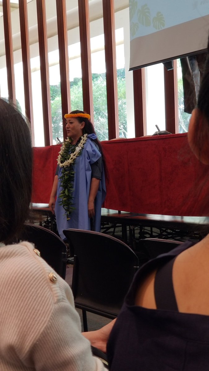 DrSummerRankin's tweet image. At uh manoa today for the #widsconference opening proceedings.