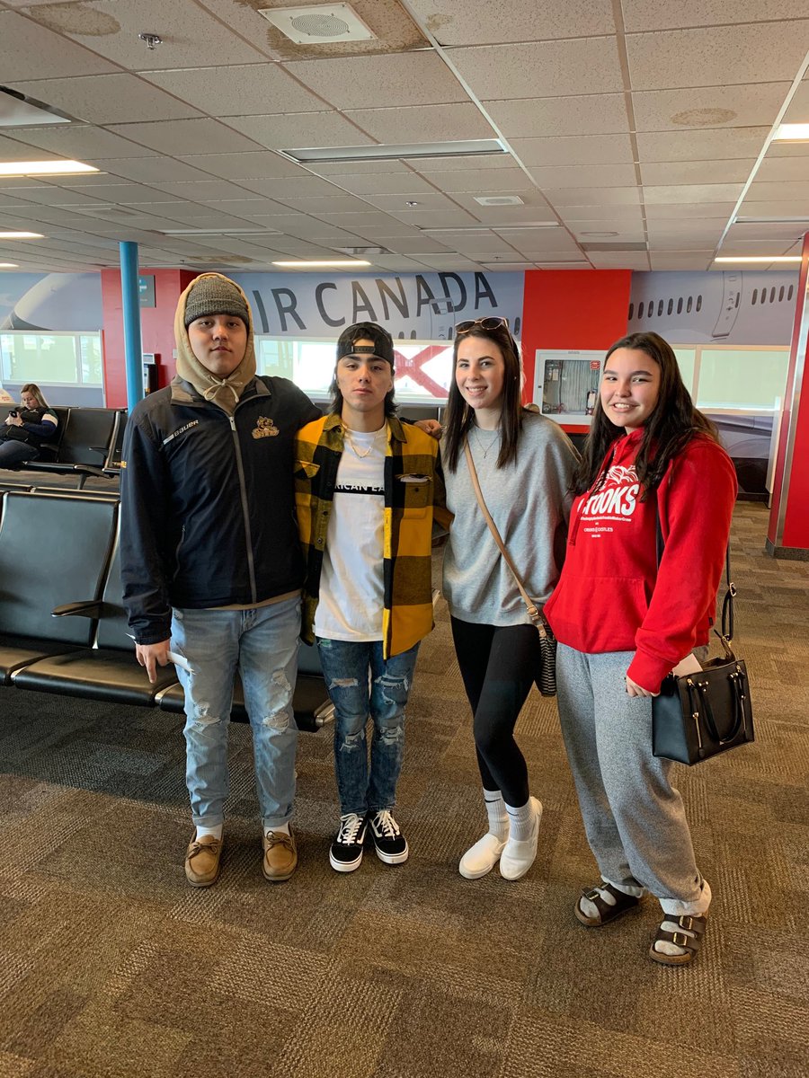 Our four representatives heading to the Indspire conference in Ottawa ⁦<a href="/LKDSB/">Lambton Kent DSB</a>⁩
