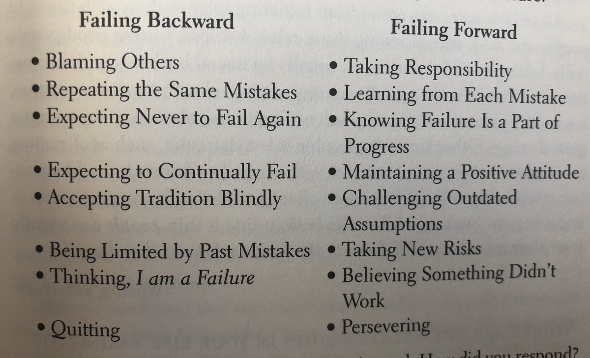 renrom99's tweet photo. You can tell a lot about a person by how they fail. Successful people always fail forward!
~ from @JohnCMaxwell The Maxwell Daily Leader https://t.co/tG6moOgQfF
