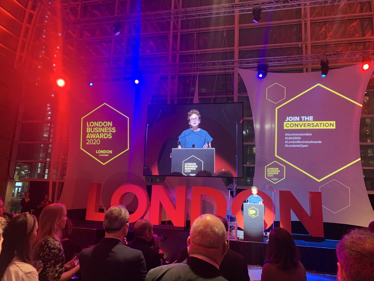 It’s amazing to be at the London Business Awards 2020 representing Venture Agenda who supports the Business Growth Programme around #collaborative #innovation !   <a href="/businesslondon/">Grow London</a> #LBA2020 #LondonBusinessAwards #LondonIsOpen